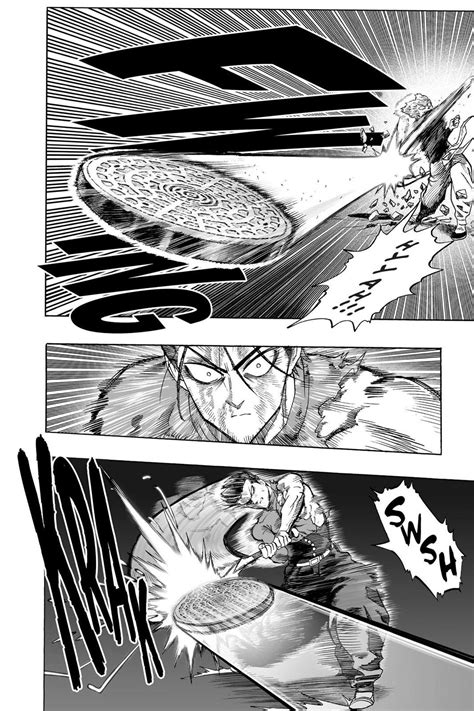 Metal Bat Vs Garou Yūsuke Murata Metal Bat One Punch Man Manga Manga