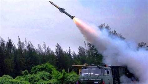 Quick Reaction Missile Qrsam Successfully Test Fired Off Odisha Coast