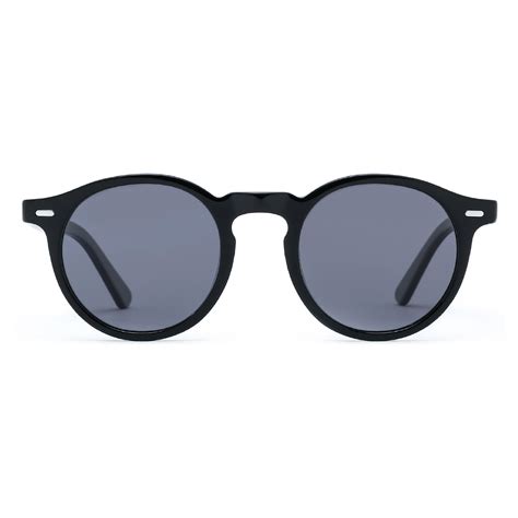 Latest Style Uv Block Summer Round Retro Acetate Frame Sunglasses China Sunglasses And Acetate