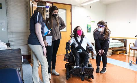 Sru Physical Therapy Students And Cerebral Palsy Patient Learn Together