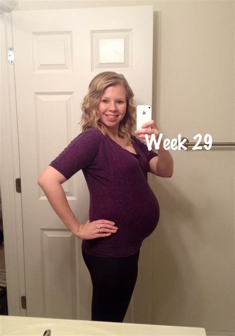29 Weeks Pregnant Belly Pic And Blog Update Modernly Morgan