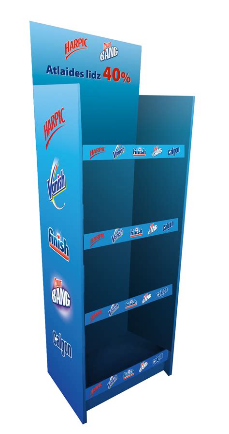 Promotional Floor Displays Cardboard Packaging