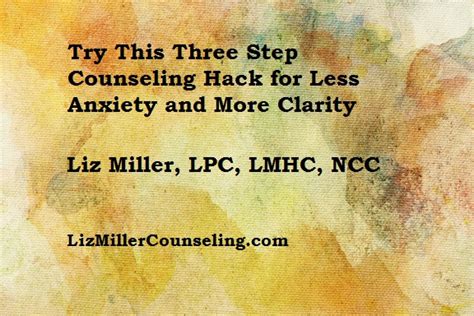 Helpful Articles About Anxiety Liz Miller Counseling Moscow Id