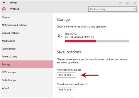 How To Change The Default Install Location For Store Apps In Windows 10