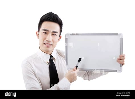 Business People And Whiteboard Stock Photo Alamy