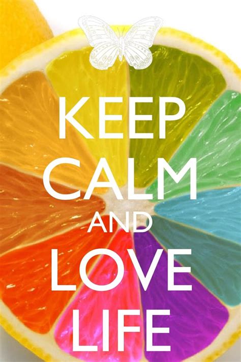 Keep Calm And Love L Positive Quotes Inspiration ~ Positive Words