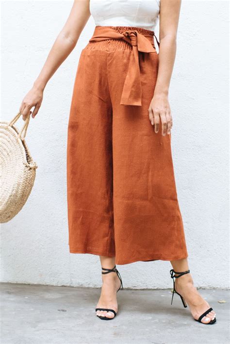 Make These Diy Shirred Wide Leg Pants Collective Gen