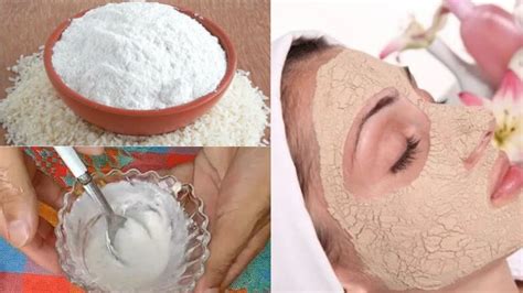 How To Get Skin Whitening Mask With Rice Flour Homemade Skin Shine