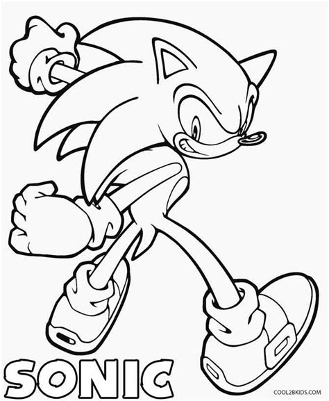 Desenhos De Sonic Para Colorir Como Fazer Em Casa Cartoon Coloring