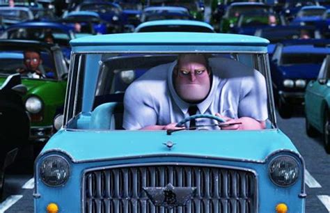 During The Filming Of The Incredibles Fiat Had To Custom Fit A Door So