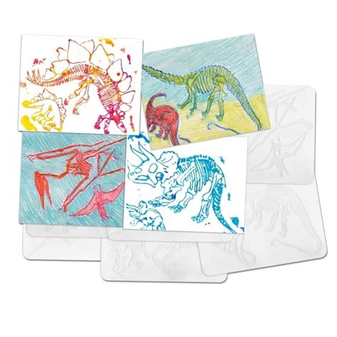 Dinosaur Rubbing Plates Art And Craft From Early Years Resources Uk