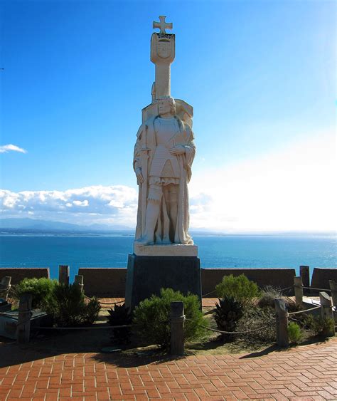 Statue Of Juan Rodríguez Cabrillo In Cabrillo National Monument