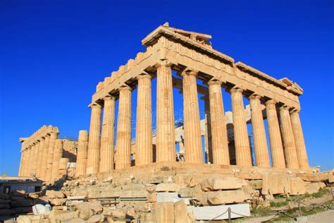 Parthenon On The Acropolis In Athens Greece Stock Photo Image Of