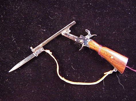 Sold Bob Urso 2mm Pinfire Rifle With Sling Bayonet And Original