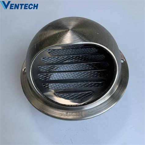 Ventech Air Vent Cover Stainless Steel Ball Weather Louver For Hvac