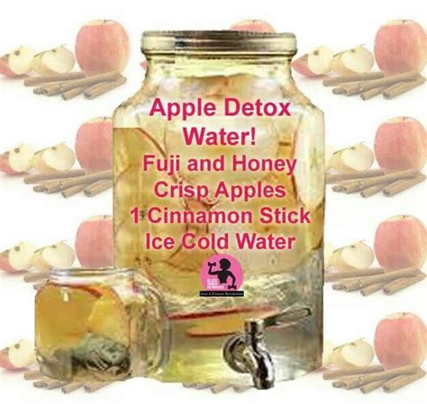 Detox Fun Drinks Healthy Drinks Apple Detox Water Detox Water