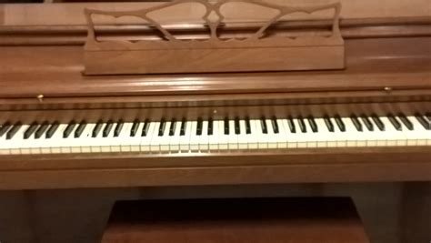 Used Wurlitzer Spinet Piano Just Sold Rice Music House