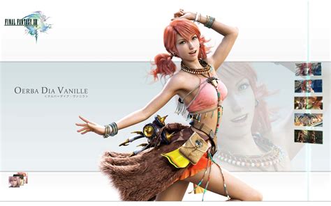 Final Fantasy Xiii Oerba Dia Vanille Anime Girls Wallpapers Hd