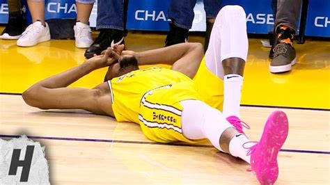 Kevin Durant Ankle Injury Suns Vs Warriors March 10 2019 2018 19