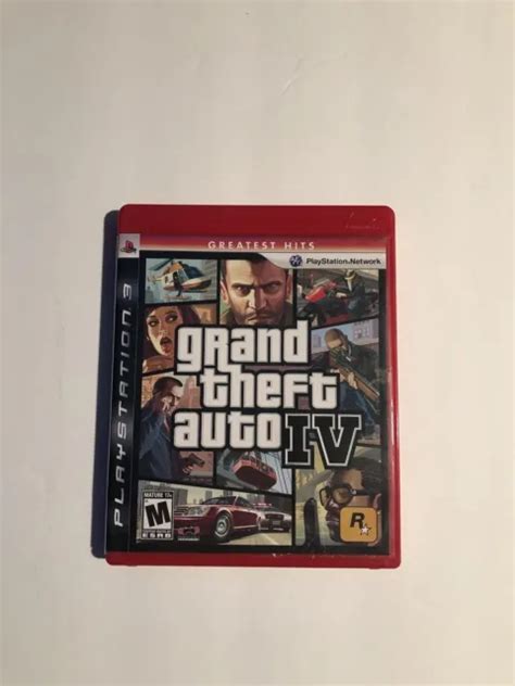 Grand Theft Auto Iv Greatest Hits Sony Playstation 3 2008 With