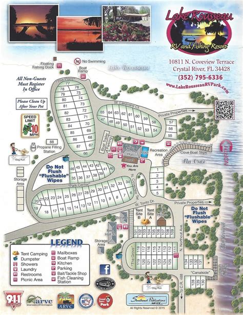 Florida Rv Campgrounds Map Printable Maps