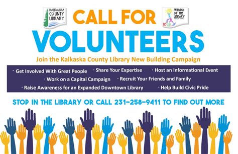 Volunteer Kalkaska County Library
