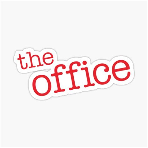 The Office Logo Sticker For Sale By Annypozzi Redbubble