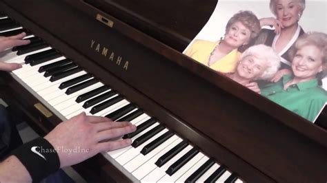 The Golden Girls Theme Song Piano Cover Thank You For Being A Friend ♫ Youtube