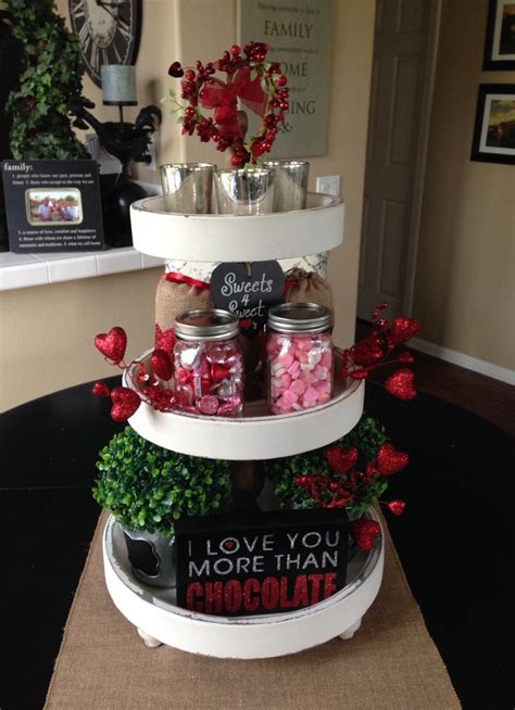 How to stack a tiered cake | wilton. Valentines Day Tiered Tray Decor That Anyone Can Do