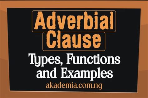 A few adverbs of manner have the same form as the adjective: The Adverbial Clause: Types, Functions and Examples - Akademia