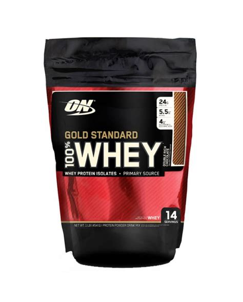 Optimum Nutrition 100 Whey Gold Standard 1lb 454g 15 Serving Bag