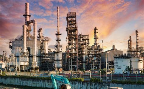 Petrochemical Industry On Sunset Decision Point Associates