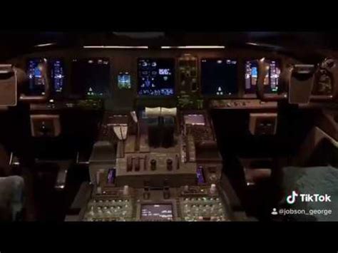 1280 x 865 jpeg 119 кб. Boeing 777-200 Cockpit Night View - YouTube