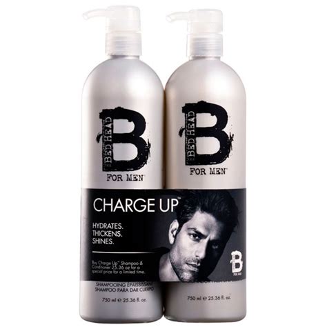 Tigi Bed Head B For Men Charge Up Thickening Duo Kit 2 Produtos Em
