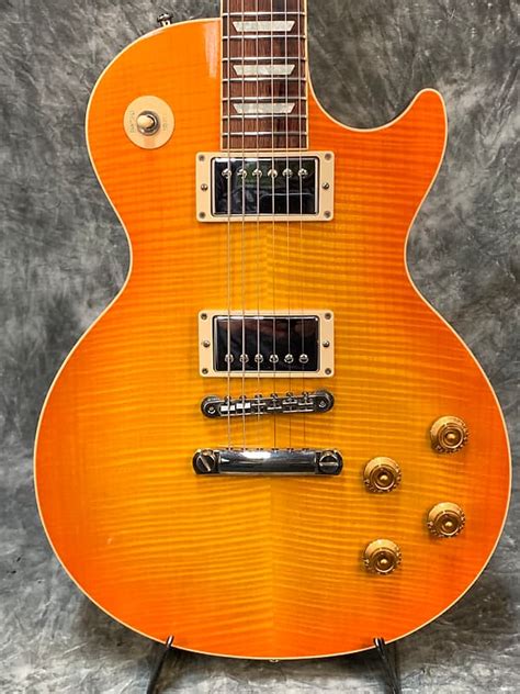 Gibson Les Paul Class 5 Tangerine Burst Spacetone Music Reverb