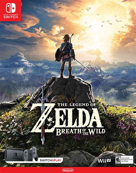 The Legend Of Zelda Breath Of The Wild Pre Order Poster Is Stunning