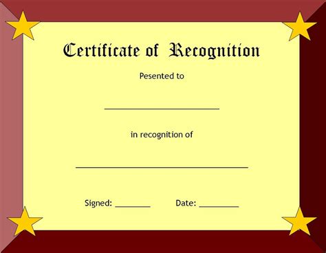 A Collection Of Free Certificate Borders And Templates