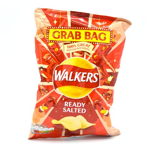 Walkers Ready Salted Grab Bag 45g Approved Food