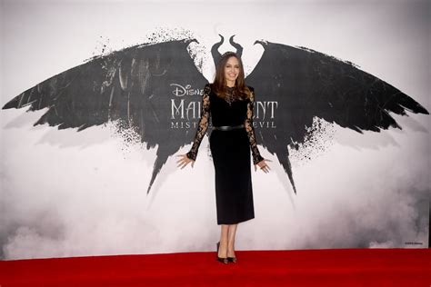 Angelina Jolie At The Maleficent Mistress Of Evil London Photocall