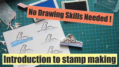 Carve Your Own Rubber Stamp Without Drawing Skills Cheating