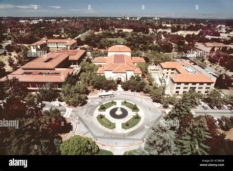 Stanford Ca Usa Stanford University Campus General View From Above