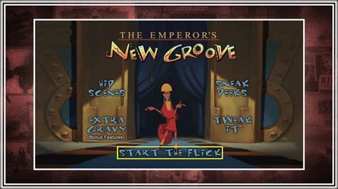 The Emperors New Groove 2000 Dvd Menu Youtube