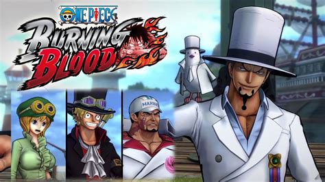 One Piece Burning Blood Dlc Pack 2 Trailer Rob Lucci Playable Character