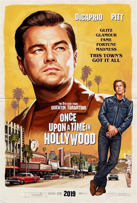 Once Upon A Time In Hollywood 2019 893 X 1323 Filmposterdesign