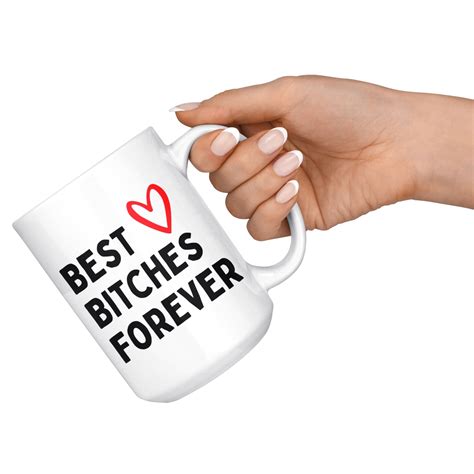 Best Bitches Forever Mug Set Best Friend T Friendship Etsy