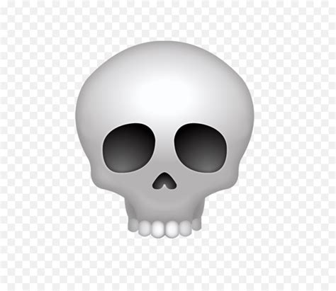 Skull Emoji Transparent Png Stickpng Skull Emoji Pngsnapchat Ghost