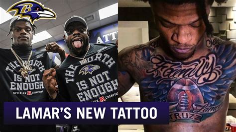 See more ideas about lamar jackson, lamar, jackson. Mark Ingram's Take on Lamar Jackson's New Tattoo | Ravens ...