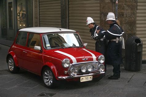 Italian Police Italian Job Classic Mini Cooper The King Concept Flickr