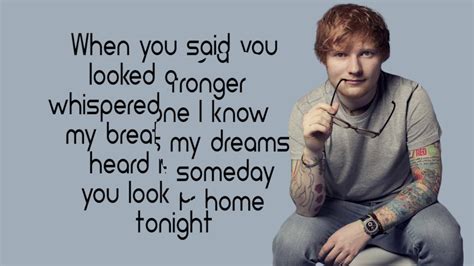 Perfect : Ed sheeran (Lyrics) - YouTube