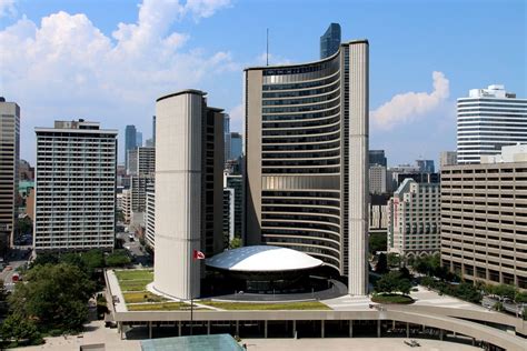 Toronto City Hall Toronto Ontario New City Hall In Toro Flickr